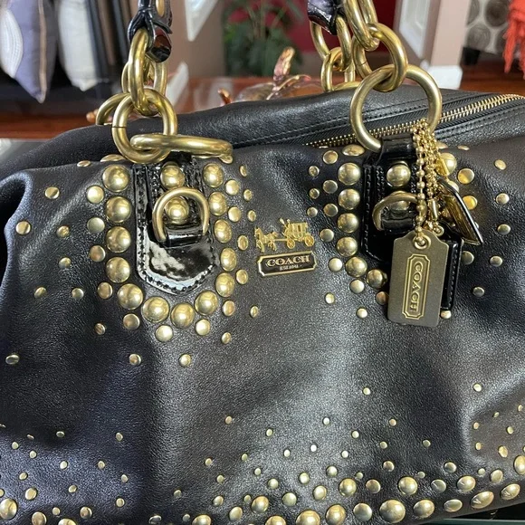 Coach Madison Sabrina Rivet Handbag - Picture 5 of 7